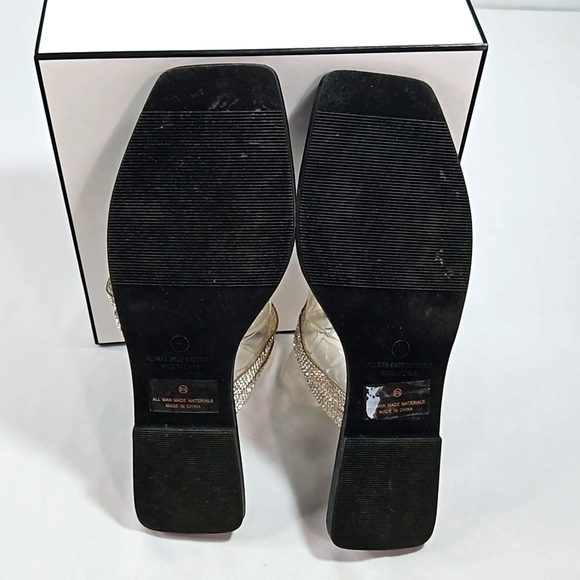 Liliana Sequins Flat Sandals Size 8.5 - Picture 5 of 5